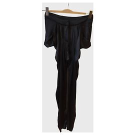Balmain Hose Schwarz T.36 Schwarz