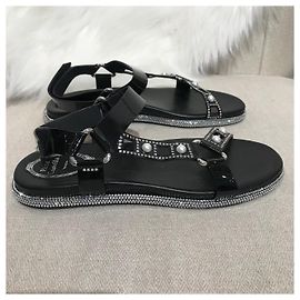 Sandali Rene Caovilla T.37 NUOVI Nero
