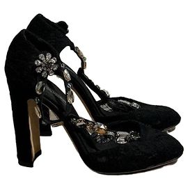 Escarpins Dolce & Gabbana noirs T.36 Noir