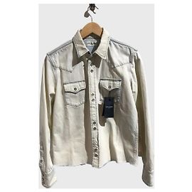 Autre Marque Saint Laurent Hemd T.L Weiß