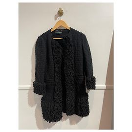 Abrigo Dolce & Gabbana negro T.34 Negro