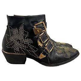 Stiefel Chloé Susanna T.36,5 Schwarz