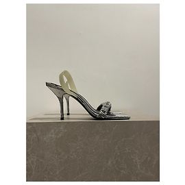 Givenchy Sandalen silber T.38 Metallisch