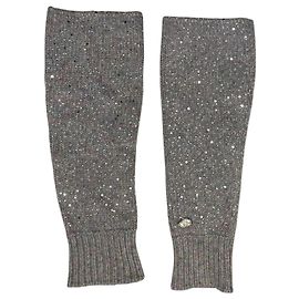 Mitones Chanel grises T.M Gris