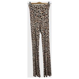 Elisabetta Franchi Pantalon Elisabeth Franchi T.36 Beige