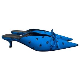 Mules Balenciaga Knife T.36 Blue