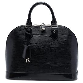 Louis Vuitton Electric Epi Alma PM Handtasche Schwarz Schwarz