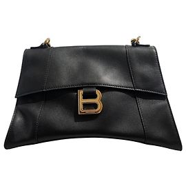Sac Balenciaga Hourglass Soft Preto