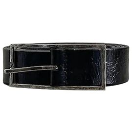 Autre Marque Ceinture Saint Laurent noire T.85 Noir