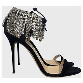 Giuseppe Zanotti Sandalen schwarz T.37.5 Schwarz