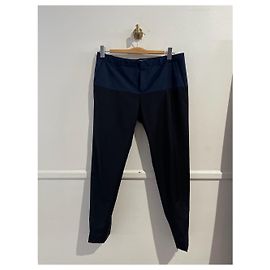 Pantaloni Balenciaga neri e blu T.40 Nero