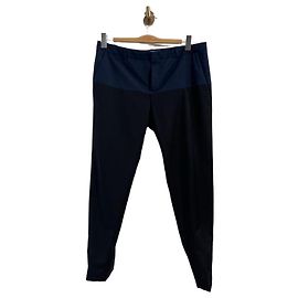 Calças Balenciaga pretas e azuis T.40 Preto