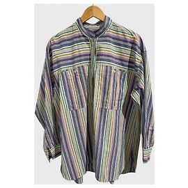 Camicia Isabel Marant a righe T.38 Porpora