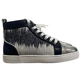 Baskets Christian Louboutin T.40 Neuves Bleu