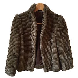 Autre Marque Giacca Cynthia Vincent T.36 Marrone