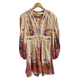 Zimmermann Tropicana Kleid T.1 Pink
