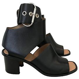 Céline Sandales Celine noires T.37 Black