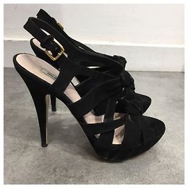 Sandali Miu Miu T.38 Nero