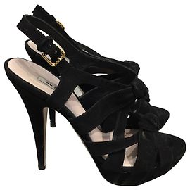Sandales Miu Miu T.38 Noir