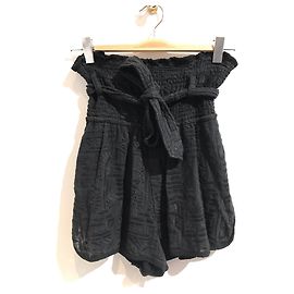 Short Smily Iro noir en coton Taille 36 Noir