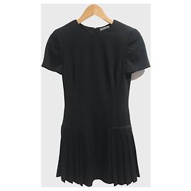 Robe Alexander McQueen noire T.34 Noir