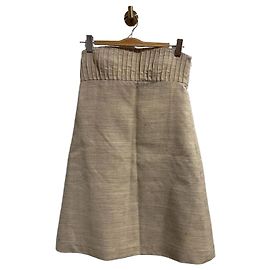 Vestido Céline beige T.40 Beige