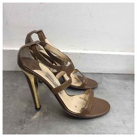 Sandales Jimmy Choo marron T.38 Brown