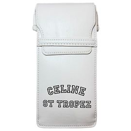 Céline Bolsa de mão Celine branca Branco