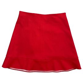 Jupe Chloé rouge T.40 Red