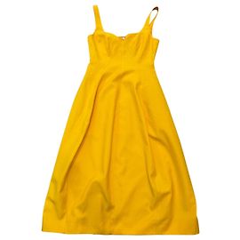 Autre Marque Robe Camilla and Marc T.38 Yellow