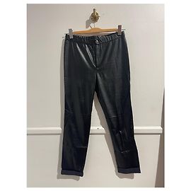 Pantaloni Isabel Marant in ecopelle T.38 Nero