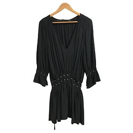 Autre Marque Vestido Saint Laurent preto T.34 Preto