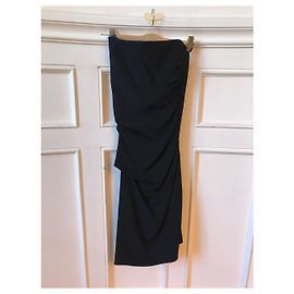 Vestido Azzaro preto T.38 Preto
