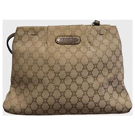 Céline Celine Triomphe Canvas Tasche Beige