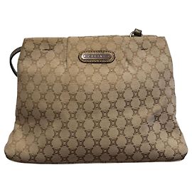 Céline Celine Triomphe Canvas Tasche Beige