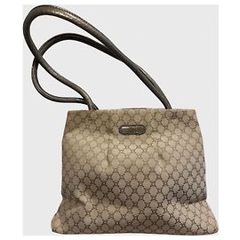 Céline Sac Celine toile Triomphe beige Beige