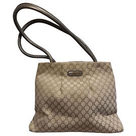 Céline Borsa Celine toile Triomphe beige Beige
