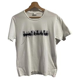 T-shirt Balenciaga bianca T.S Bianco