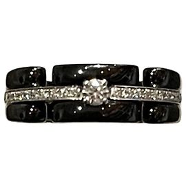 Anello Chanel Ultra T.50 Nero