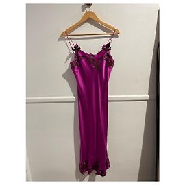 Vestido Trussardi fushia T.38 Rosa