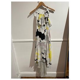 Robe Diane Von Furstenberg imprimée T.40 White