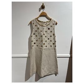 Chloé Kleid beige T.38 Beige