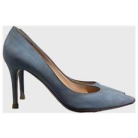 Décolleté Gianvito Rossi blu T.39 Blu