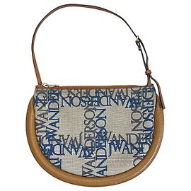 JW Anderson Handtasche aus grauer Canvas und Leder Grau