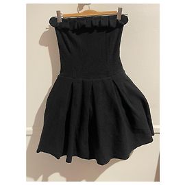 Emporio Armani Kleid schwarz T.38 Schwarz
