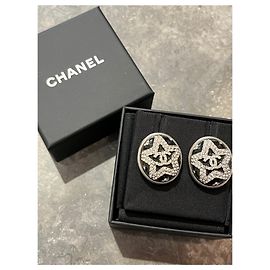 Orecchini Chanel stelle NUOVI Argento