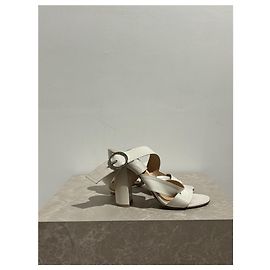 Sandales Gianvito Rossi T.37 Blanc