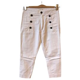 Isabel Marant Etoile Vaqueros Isabel Marant blancos T.36 Blanco