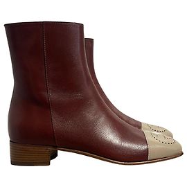 Botas Gucci bordô T.37 Bordeaux