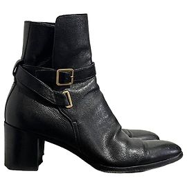 Autre Marque Bottines Saint Laurent noires T.38,5 Noir